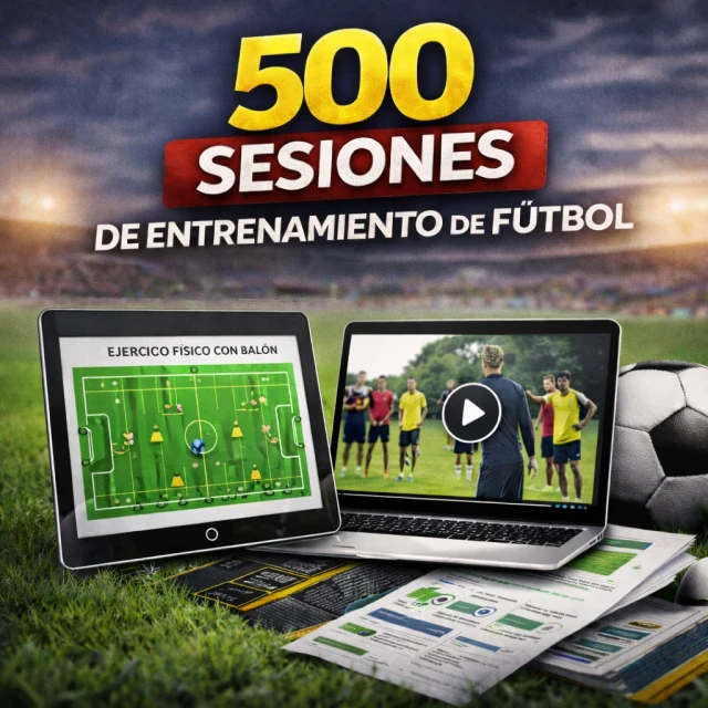 500 Sesiones de Entrenamiento de Fútbol